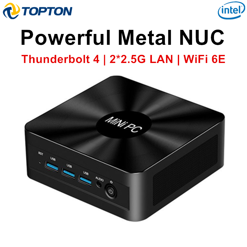 Pc Gaming I7 - Topton Metal Nuc Gaming Mini PC