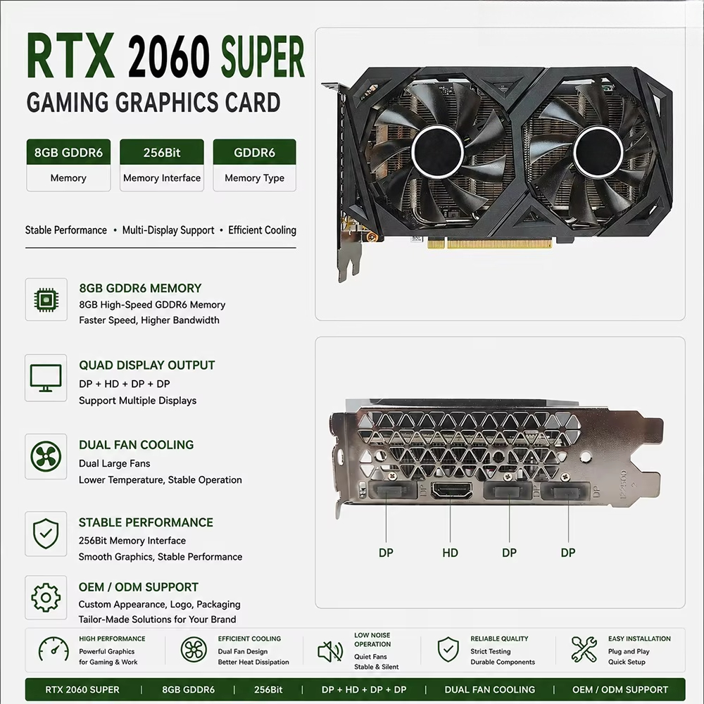 Pc Gaming Rtx - Grafische kaart RTX 2060 Super 8GB