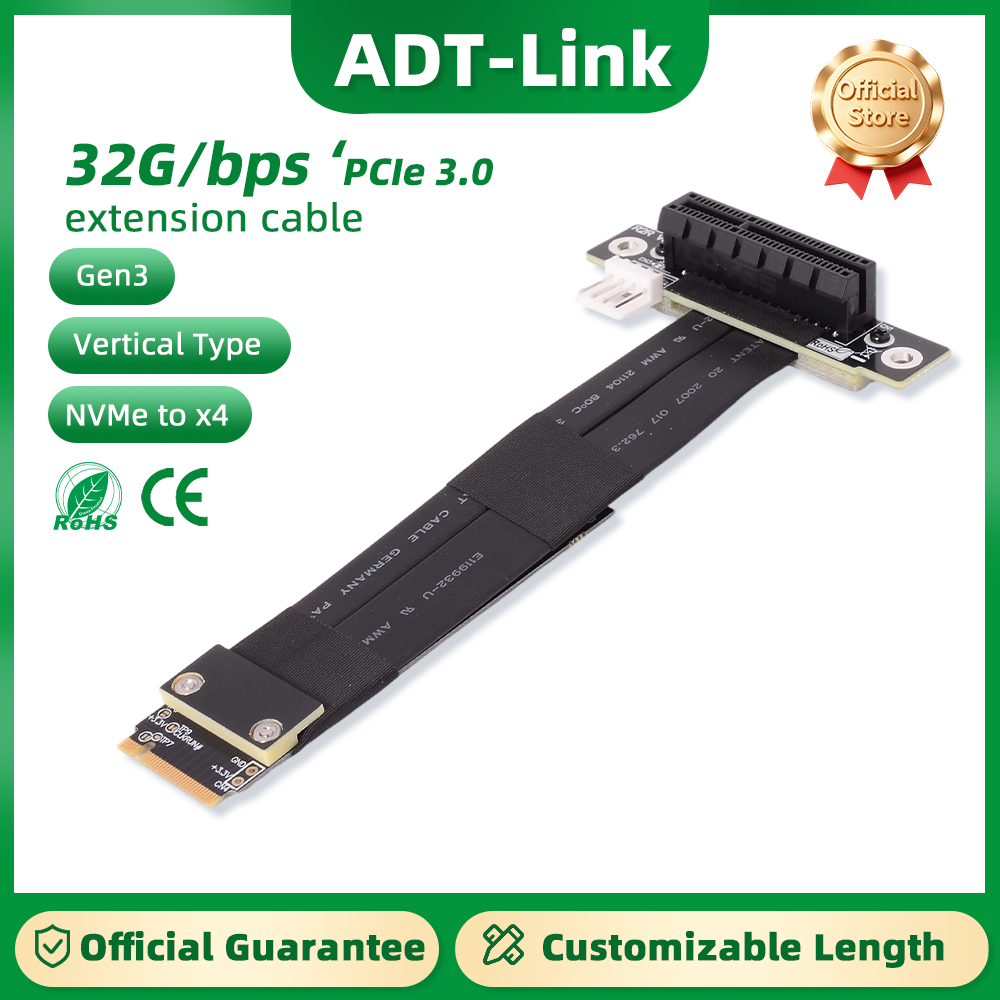 Pcie Riser Cable - R42SF/R42SL/R42SR PCIe x4 3.0 Verlengkabel PCI