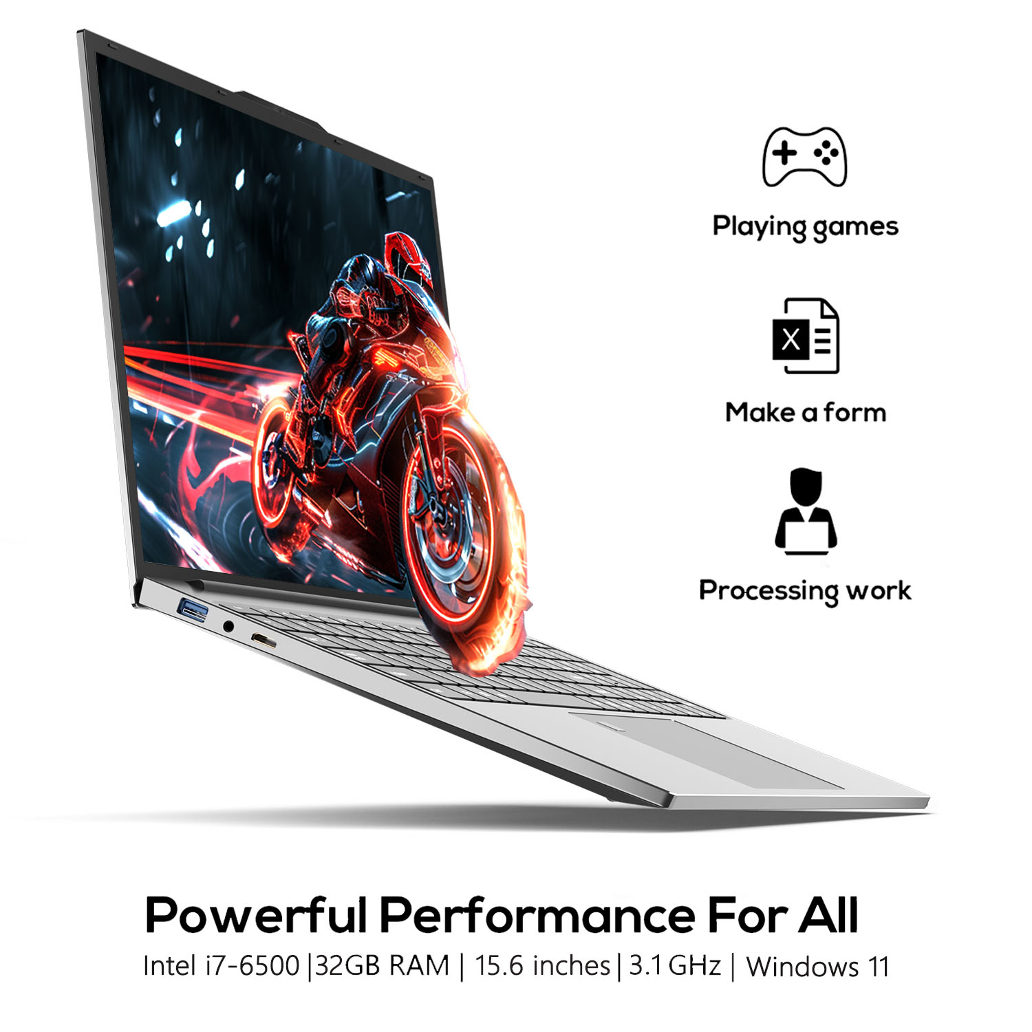 Pc Gaming I7 - Laptop 15.6 