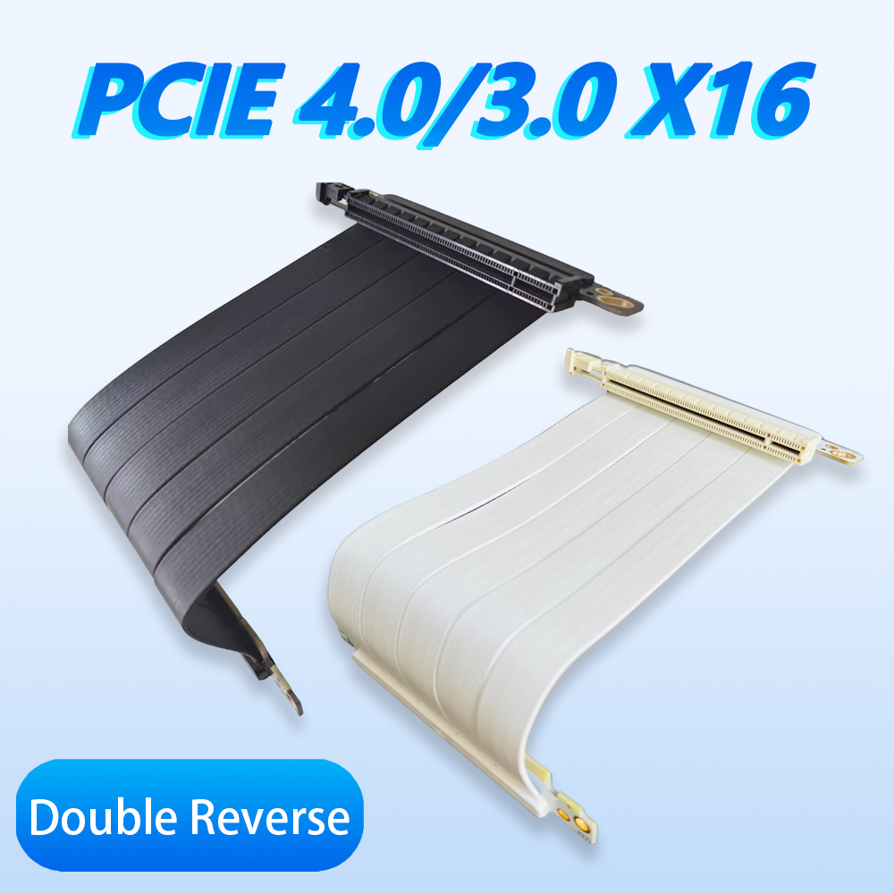 Pcie Riser Cable - PCIe 4.0 3.0X16 Dubbele Reverse Grafische