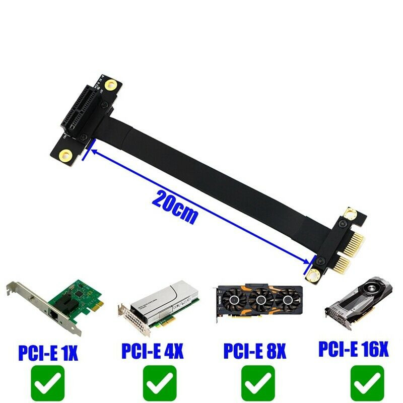 Pcie Riser Cable - 90 Graden Pci-E Pci Express 1X