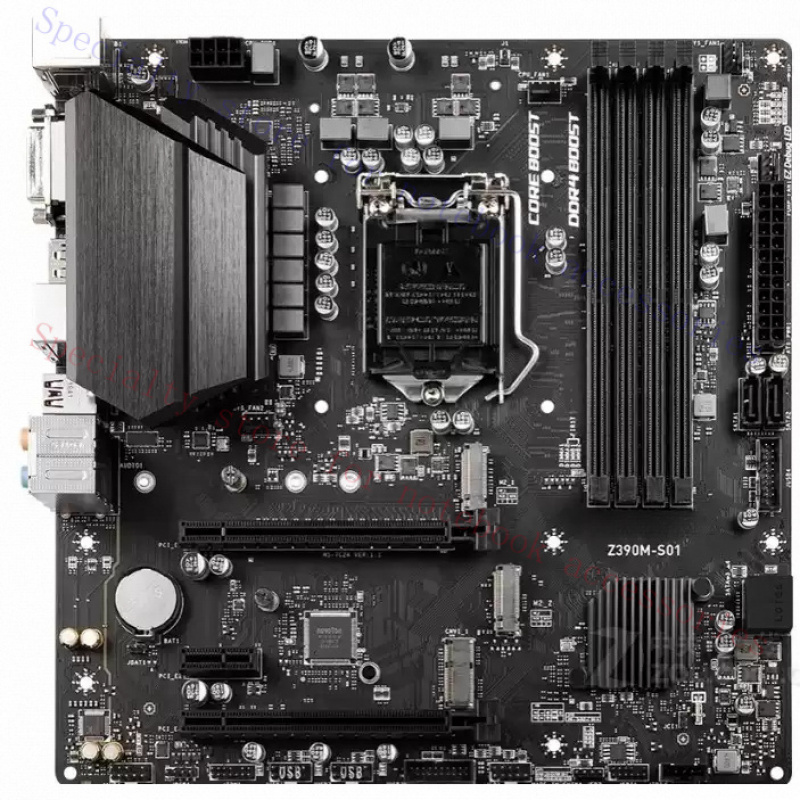 Pc Gaming X3D - A+ VOOR MSI Z390M-S01 Moederbord Socket