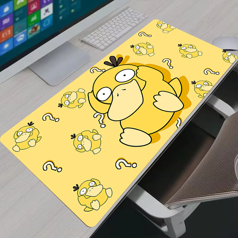 Pc Gaming Aesthetic - Muismat Anime P-Pokemon Psyduck XXL Grote