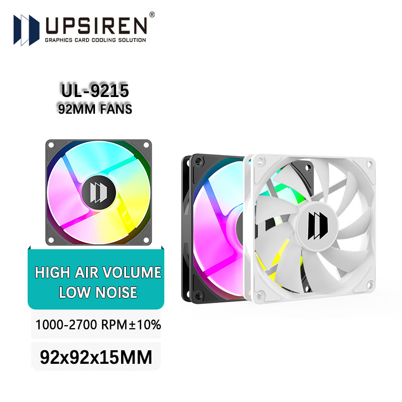 Argb Case Fan - UPSIREN UL-9215 9,2 cm ultradunne ventilator