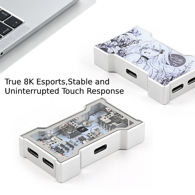 RGB USB Hub 2 ingangen 3 uitga - Usb Hub Gaming recensie en prijs