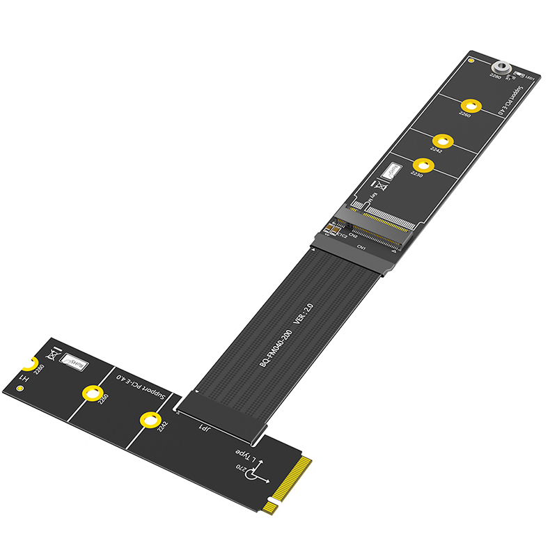30 CM M.2 NVME 4.0 Verlengkabe - Pcie Riser Cable recensie en prijs