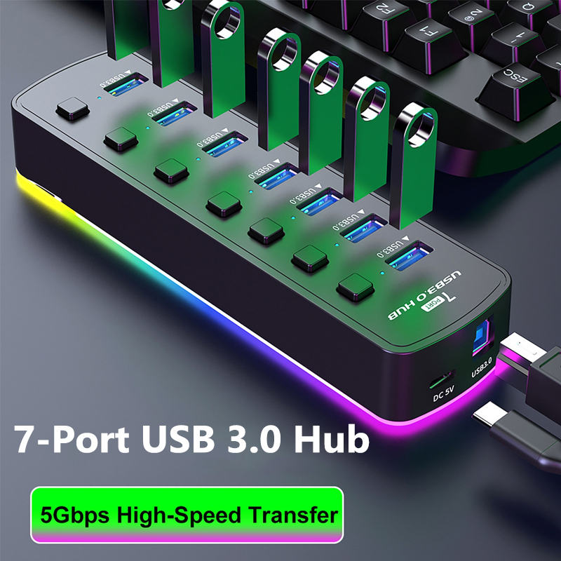 5Gbps Hoge Snelheid Overdracht - Usb Hub Gaming recensie en prijs