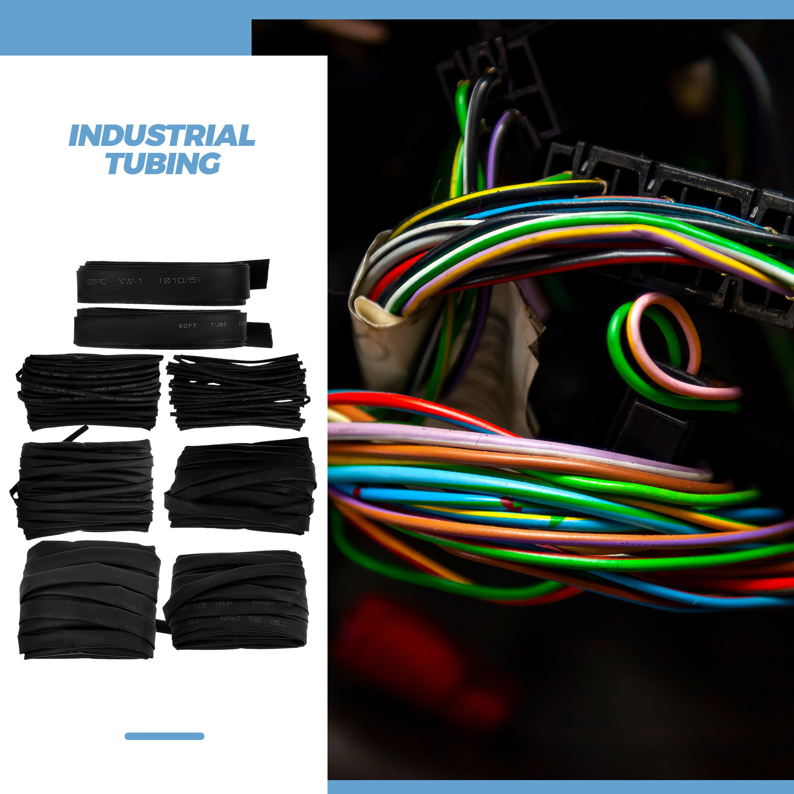 8 stuks zware krimpkousen indu - Cable Management Sleeve recensie en prijs