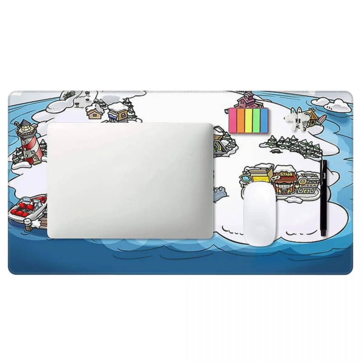 Grote muismat Club Penguin Map - Pc Gaming Club recensie en prijs