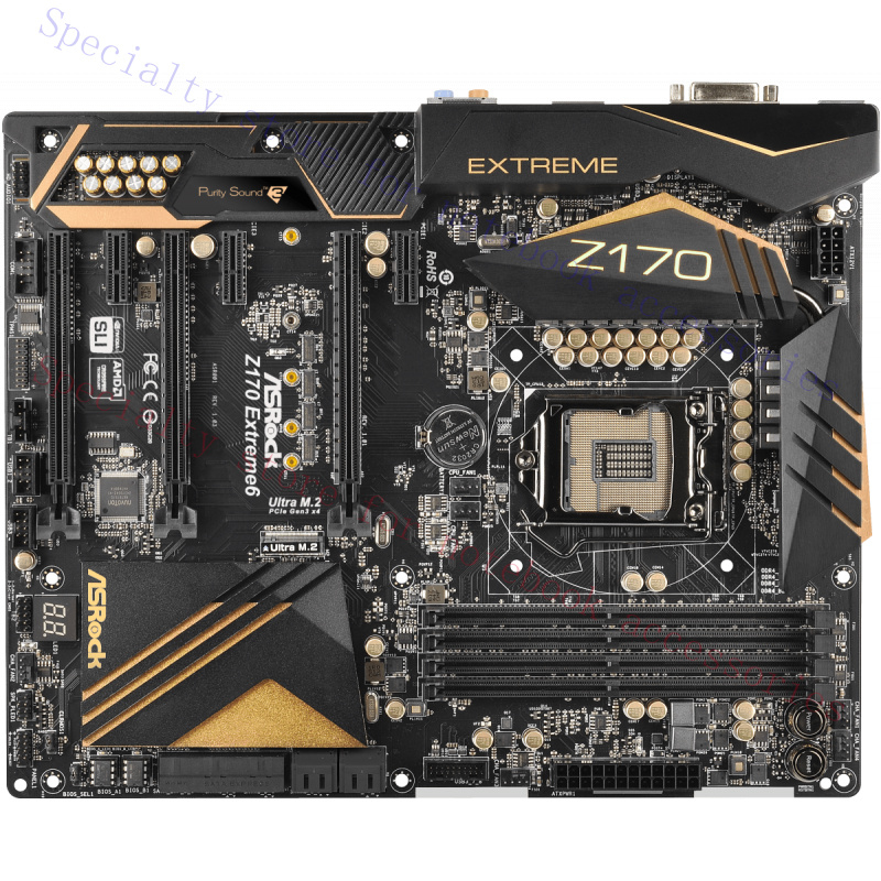 A+ VOOR ASROCK Z170 extreme6 m - Pc Gaming X3D recensie en prijs