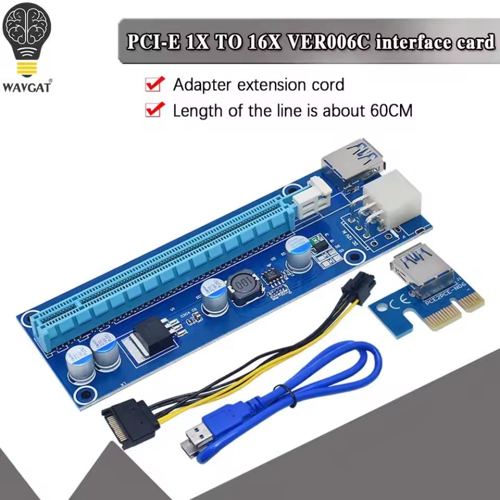 VER006C PCI-E Riser Card 006C  - Pcie Riser Cable recensie en prijs