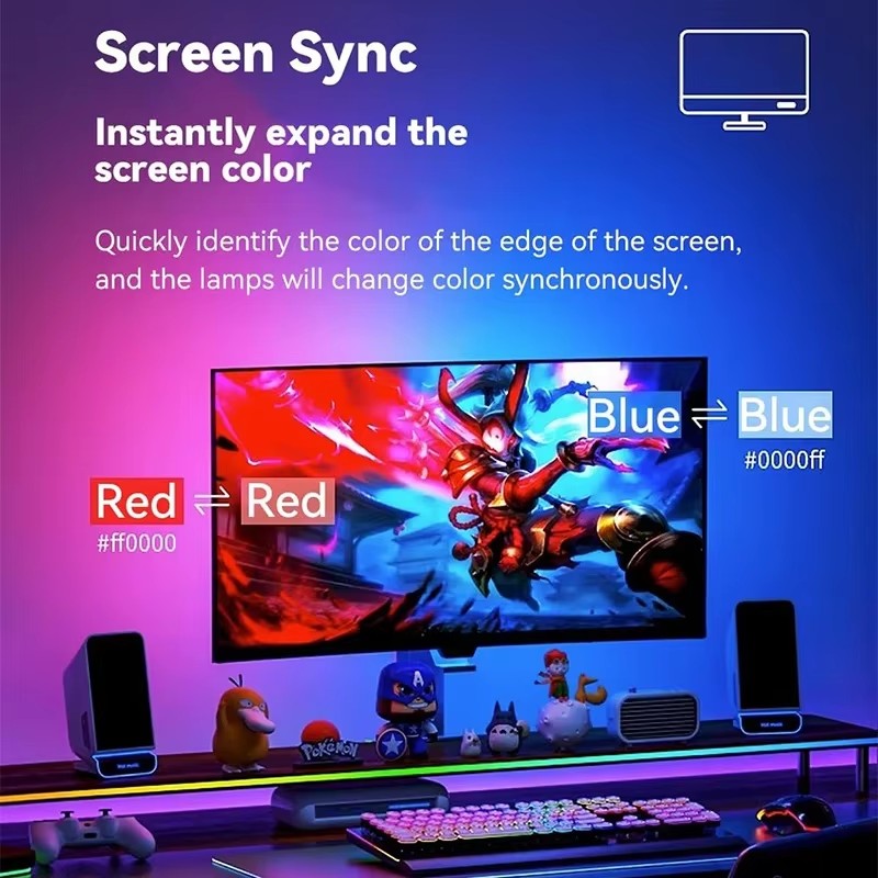 RGB Gaming Lights Strip Monito - Pc Gaming Gaming recensie en prijs