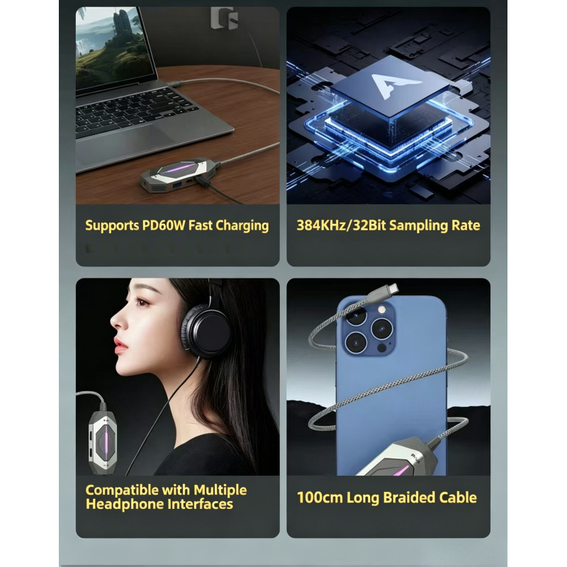 PIVA DS6 Pro 6-in-1 Gaming Doc - Usb Hub Gaming recensie en prijs