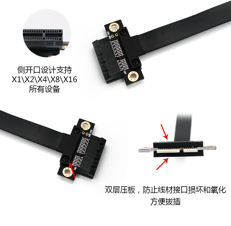 90 Graden Pci-E Pci Express 1X - Pcie Riser Cable recensie en prijs
