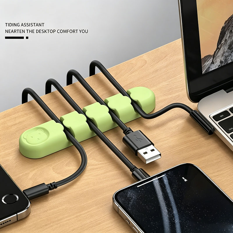 Siliconen kabelorganizer, zelf - Cable Management Sleeve recensie en prijs