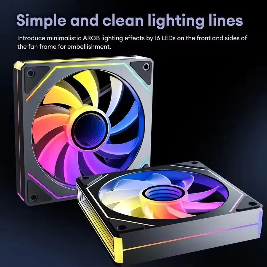LDPCSJ Prism 7 PRO ARGB PC Cas - Argb Case Fan recensie en prijs
