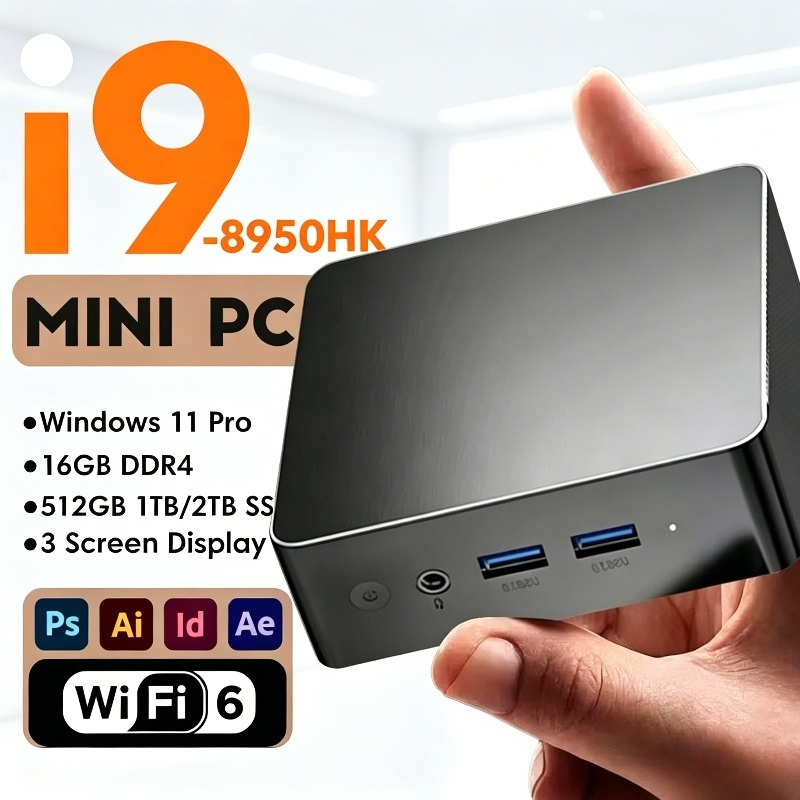Intel Core i9 8950HK Mini PC W - Pc Gaming Aesthetic recensie en prijs