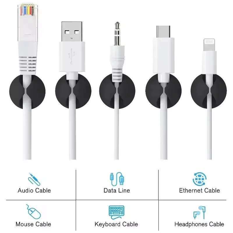 5/50 Stuks Desktop Muur Kabel  - Cable Management Sleeve recensie en prijs