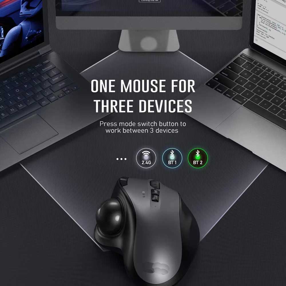Jomaa Trackball Muis Bluetooth - Pc Gaming X3D recensie en prijs