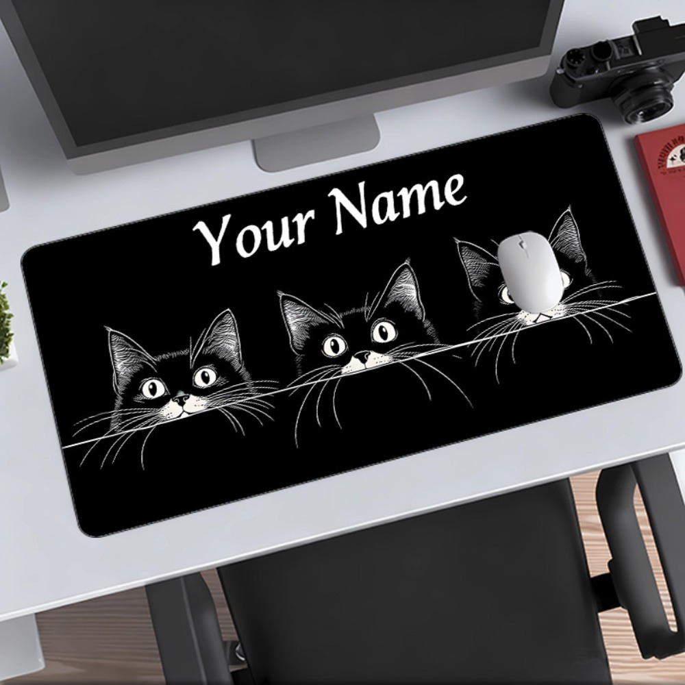 Leuke 3 zwarte katten op maat  - Pc Gaming Names recensie en prijs