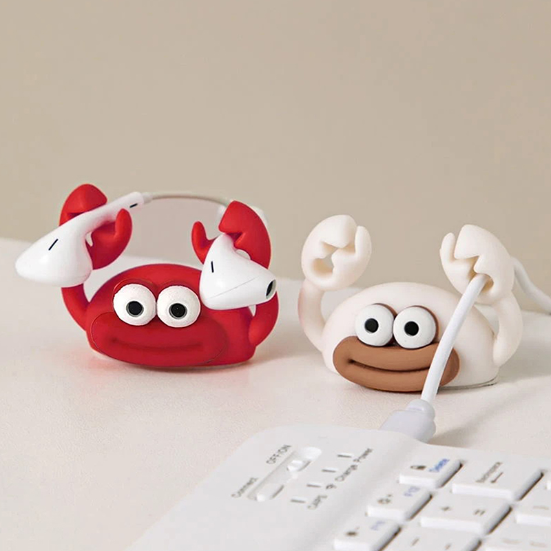 Cartoon Krab Kabelhouder Deskt - Cable Management Sleeve recensie en prijs
